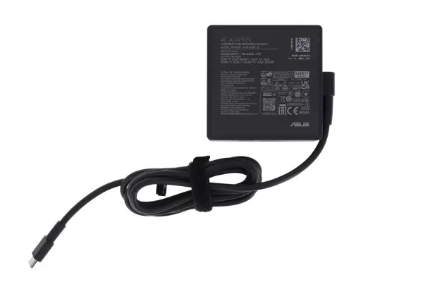 Блок питания 90W (5V-3A; 9V-3А; 15V-3А; 20V-4.5А; USB Type-C) ADP-90RE B для ноутбука Asus, 0A001-00059500