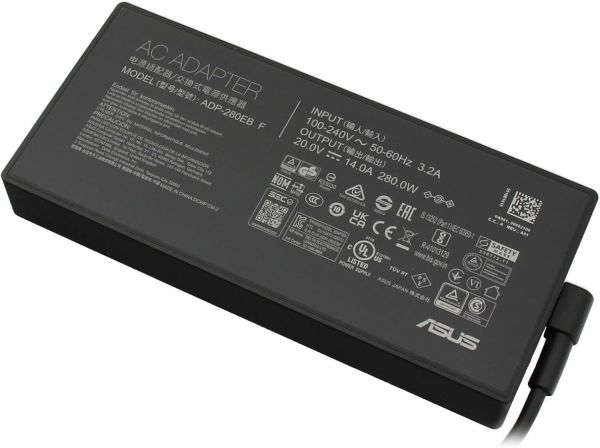 Блок питания (зарядка) 280W (20V 14A 6,0мм*3,7мм) ADP-280BB для ноутбука Asus, 0A001-00801500