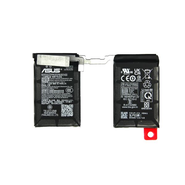 Акумуляторна батарея (7,79V, 20.9/21.4Wh, 2675/2750mAh) C21P2301 для смартфону Asus, 0B200-04430000