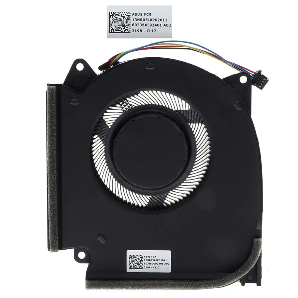 Кулер (вентилятор) GPU 12V для ноутбука ROG Strix Asus, 13NR0540P02011