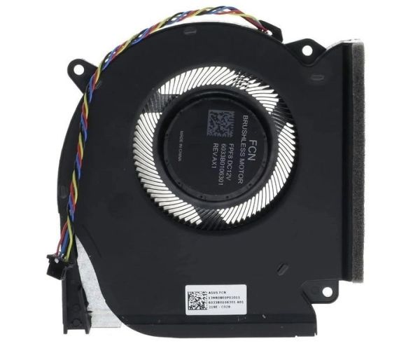 Кулер (вентилятор) 12V CPU FAN для ноутбука ROG Strix Asus, 13NR08E0P02011