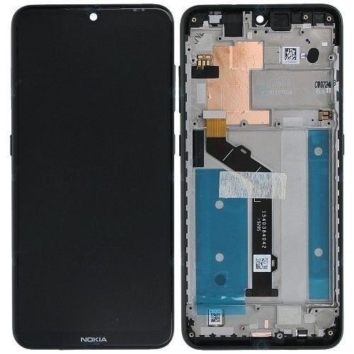 Дисплей з сенсором та рамкою для Nokia 7.2 / 6.2, 5079AA000075