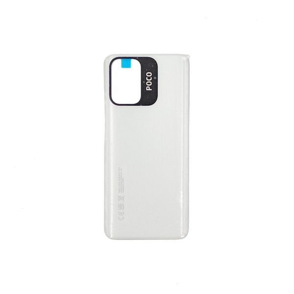 Крышка АКБ POCO M5s White, 55050002LD9T