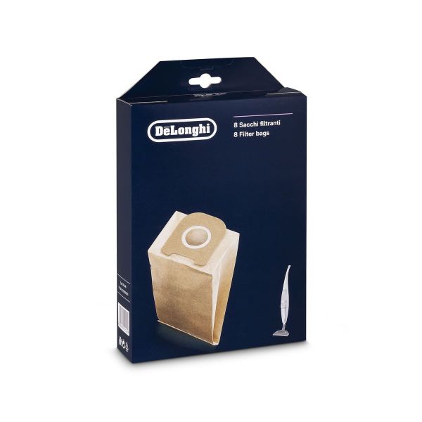 Комплект одноразових мішків для пилососу DLS36 Delonghi, 5519210151
