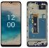 Дисплей с сенсором и рамкой (черный) Nokia G22, 70101326H001