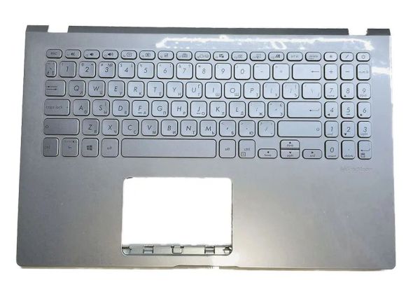 Топкейс з клавіатурою (сірого кольору) для ноутбука Asus, 90NB0MZ1-R32UA0