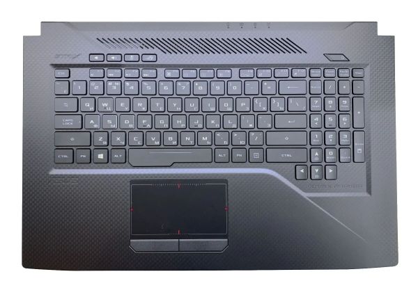 Топкейс с клавиатурой для ноутбука ROG Strix Asus, 90NR00E1-R31RU1