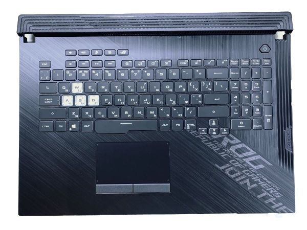 Топкейс с клавиатурой для ноутбука ROG Strix Asus, 90NR03C1-R31UA0