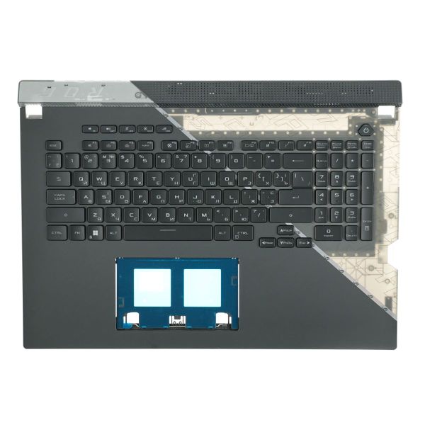 Топкейс с клавиатурой для ноутбука ROG Strix Scar Asus, 90NR08L2-R31UA0