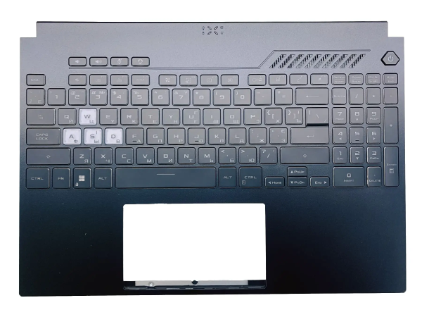 Топкейс для ноутбука TUF Gaming Asus, 90NR09F1-R31UA1 (верхняя панель с клавиатурой)