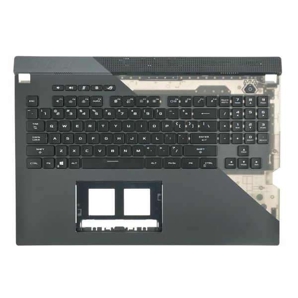 Топкейс с клавиатурой для ноутбука ROG Strix Scar 17 Asus, 90NR0591-R31UA1