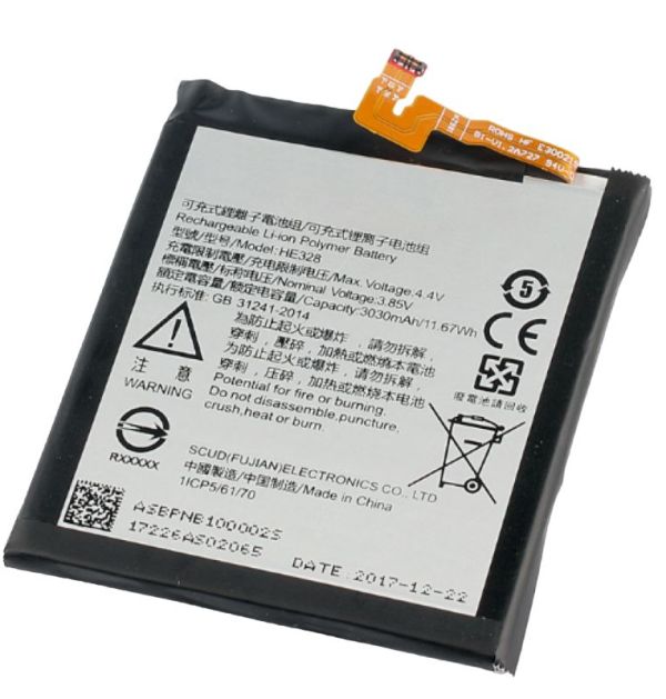 Аккумулятор HE328 3030mAh для NOKIA 8 (TA-1012/TA-1004) Nokia, BPNB100002S