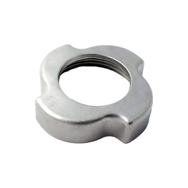 Гайка накатна тубуса м'ясорубки Moulinex MS-0692107 SS-989842