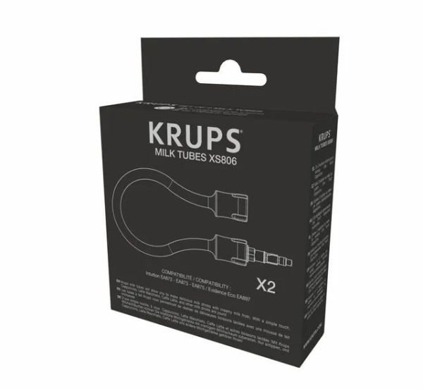 Комплект з 2-х гумових трубочок для кавомашин Intuition та Evidence ECO Krups, XS805000