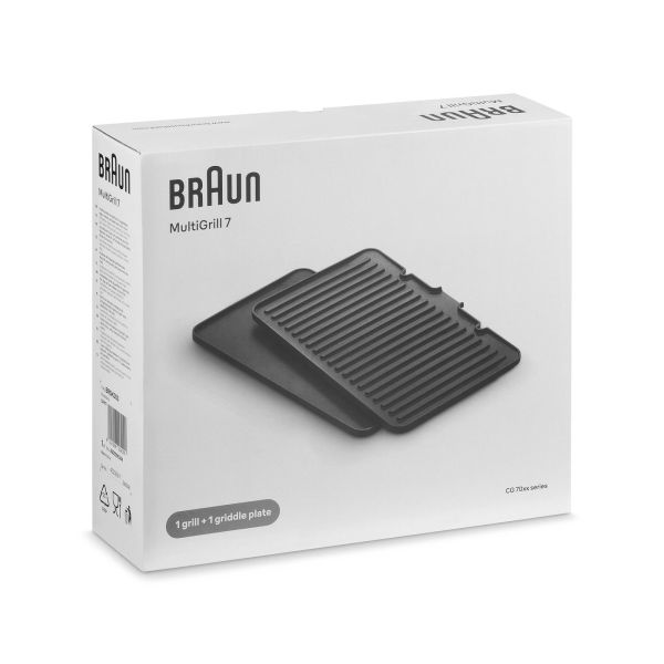 Комплект пластин для елетрогрилю Delonghi, Braun, AS00006344