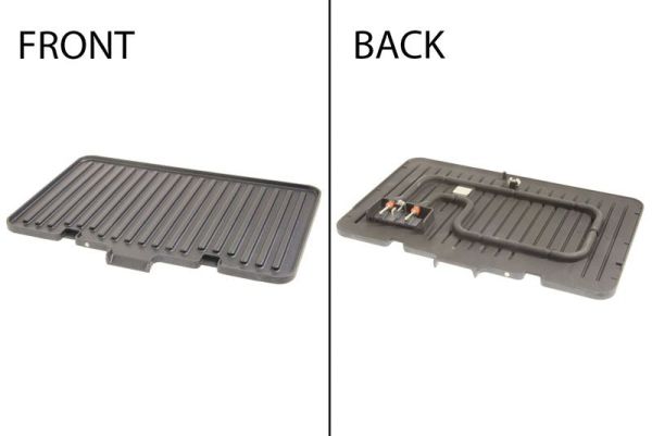 Рифленая пластина для гриля Delonghi, Braun, AS00004212 (AS00006552)