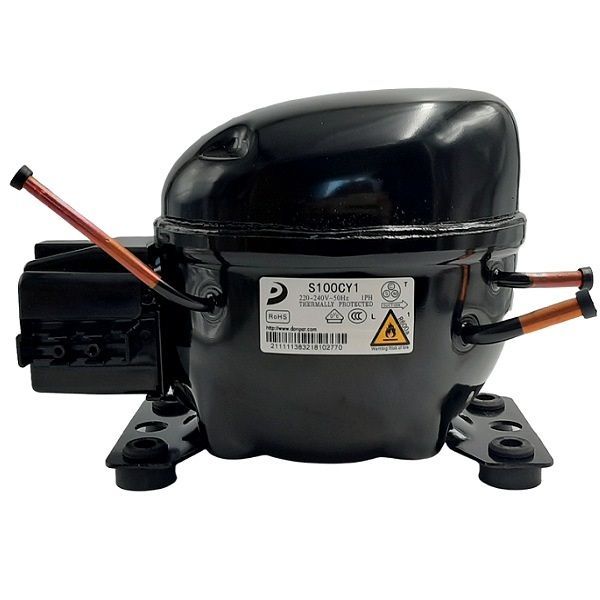 JIAXIPERA T1114Y компрессор для холодильника Indesit, 168 Вт R600 LBP, C00763787 (488000763787)
