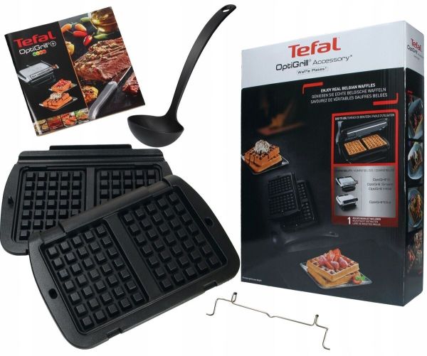 Змінні пластини для вафель до електрогрилю Tefal Optigrill+, XA724810 (XA723812)