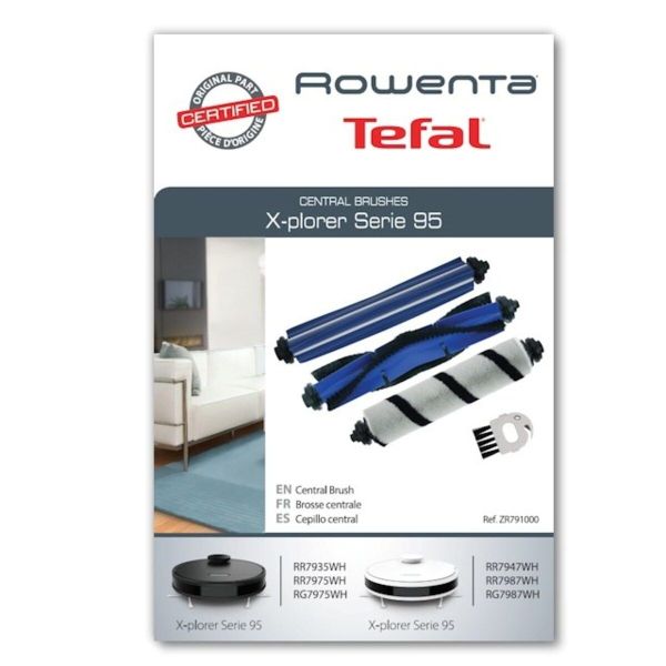 Набор основных щеток для робота-пылососа Serie 95 Rowenta, ZR791000